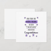 今は外出中だ» おもしろい退職 シーズンカード (正面/裏面)