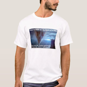 今は時間が経つ Tシャツ