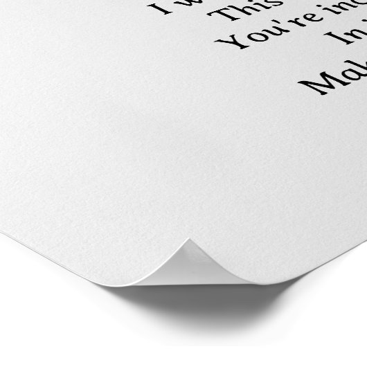 今は時間だ ポスター (角)