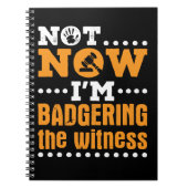 今は模擬裁判を台無しにしてるんじゃないか ノートブック (正面)