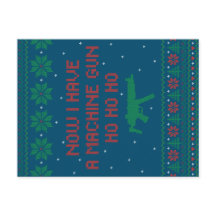 今は機関銃を持っている