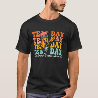 今は知っている 見せろ州の試験教師 Tシャツ