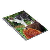 今は私の注意を持っている – 子猫ノート ノートブック (右側)