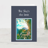 今は空の限界を卒業した カード (正面)