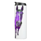 今は紫違う色の馬 タンブラー (回転右)