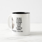 今は終わりではない(ウィンストン・チャーチル引用文) ツートーンマグカップ (正面左)