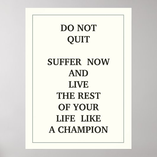 今は苦しやめみ、残りの部分を生きること ポスター (正面)