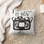 今は見れないから、後でテープに貼る クッション (ブランケット)