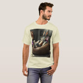 今は触れないで。良い雰囲気だから Tシャツ (正面フル)