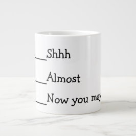 今は話おもしろいミーム ジャンボコーヒーマグカップ