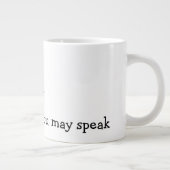 今は話おもしろいミーム ジャンボコーヒーマグカップ (右)