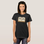 今は読書中 Tシャツ (正面フル)
