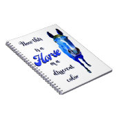 今は青い色の違う馬だ ノートブック (右側)