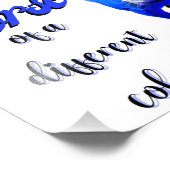 今は青い色の違う馬だ フォトプリント            (角)