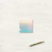 今は～に感謝しています。 ポストイット (デスク上)