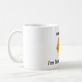 今は…寝てな忙しい コーヒーマグカップ (左)