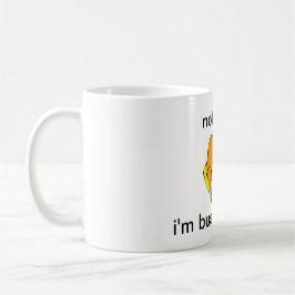 今は…寝てな忙しい コーヒーマグカップ