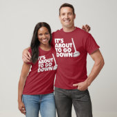 今まさに、配管工のプン・プレミおもしろいアムが落ちる Tシャツ (ユニセックス)