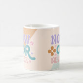 今または決して | 感動的引用文 コーヒーマグカップ (中央)