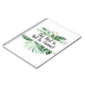 今まだ最高のトロピカル来ジャーナル ノートブック (左側)