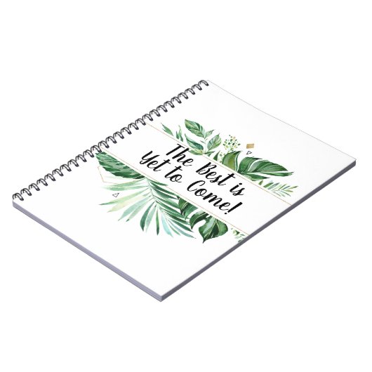 今まだ最高のトロピカル来ジャーナル ノートブック (左側)