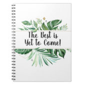 今まだ最高のトロピカル来ジャーナル ノートブック (正面)