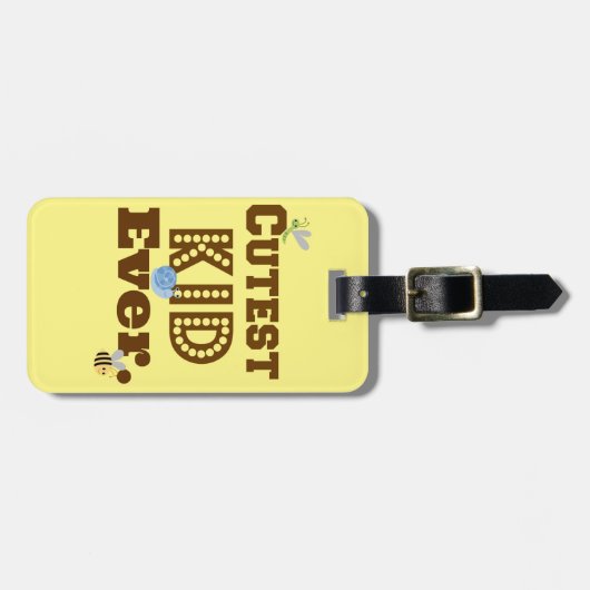 今までで一番可愛い子 ラゲッジタグ (正面横)