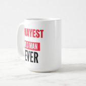 今までで最もオケイの老人 コーヒーマグカップ (正面左)