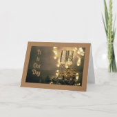 今までで最も幸せな記念日（私たちのために） カード (正面)