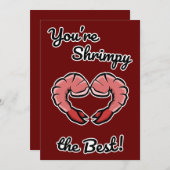 今までで最高のエビ 招待状 (正面/裏面)