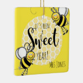 今までになく甘い年だ最高の先生 セラミックオーナメント (右)