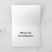 今までに最高の誕生日がある カード (内部)