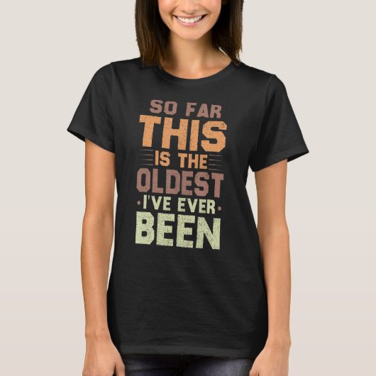 今までのところ、これは私が皮肉を受けた最も古い Tシャツ (正面)