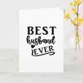 「今までの夫」の「記念日」最高のに、 カード (黄色い花)