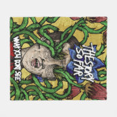 今までの物語（バンド） フリースブランケット (正面(横))