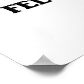 今まで与えの望みのない感じま ポスター (角)