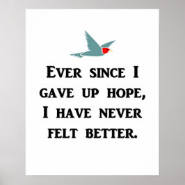 今まで与えの望みのない感じま ポスター