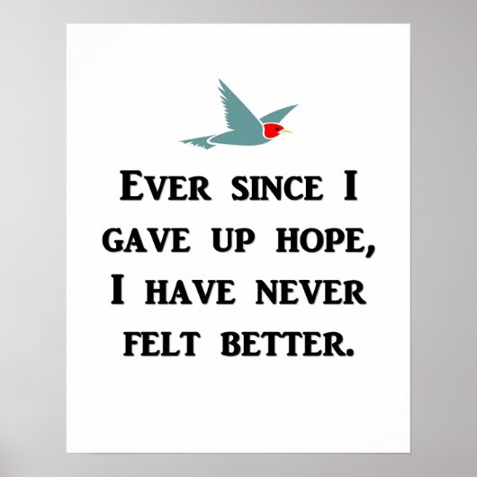 今まで与えの望みのない感じま ポスター (正面)