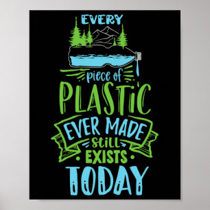 今まで作られたプラスチックは全て今も残っている ポスター