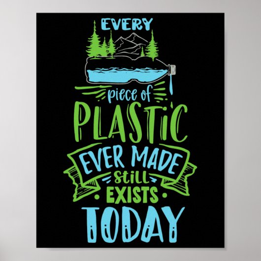 今まで作られたプラスチックは全て今も残っている ポスター (正面)