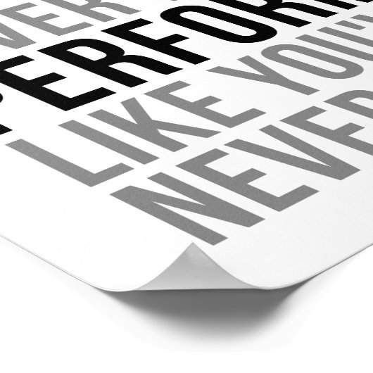 今まで勝ったことがないような練習 ポスター (角)