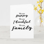 今まで家族に楽しい最高のスクリスマ*** カード (黄色い花)