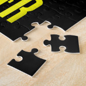 今まで最高のパパでいることは科学の技おもしろい術者 ジグソーパズル (側面)