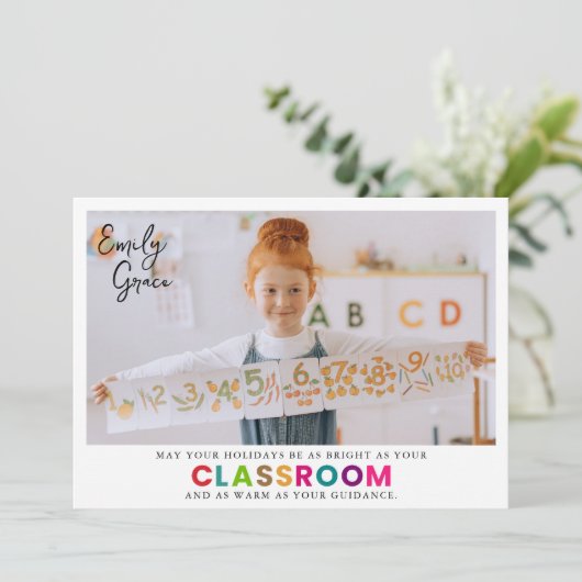 今まで楽しい最高の先生! シーズンカード (スタンド正面)