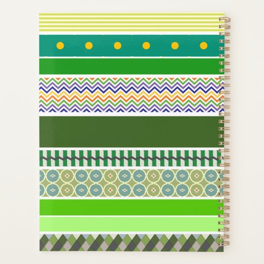 今まで欲しかったものはすべて、勇気付けられる・グリーン プランナー手帳 (裏面)