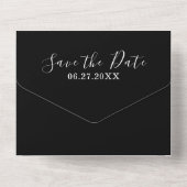 今まで祝の写真の日を見せようと思い結婚たい オールインワン招待状 (裏面)