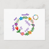 今まで頭が切れるも働けよ、もっと優しくせよ(© Mira) ポストカード (正面)