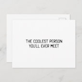 今まクールで会う人 ポストカード (正面/裏面)