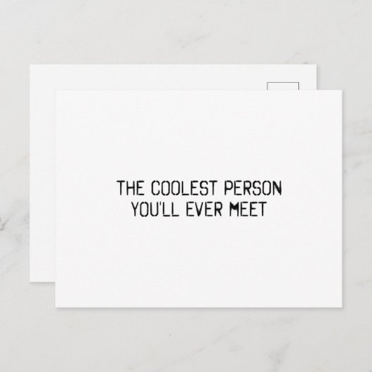 今まクールで会う人 ポストカード (正面/裏面)