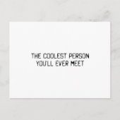 今まクールで会う人 ポストカード (正面)